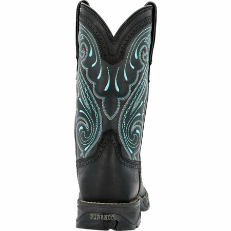 Durango Lady Rebel by Women's Midnight Sky Western Boot, MIDNIGHT SKY, M, Size 8.5 DRD0462